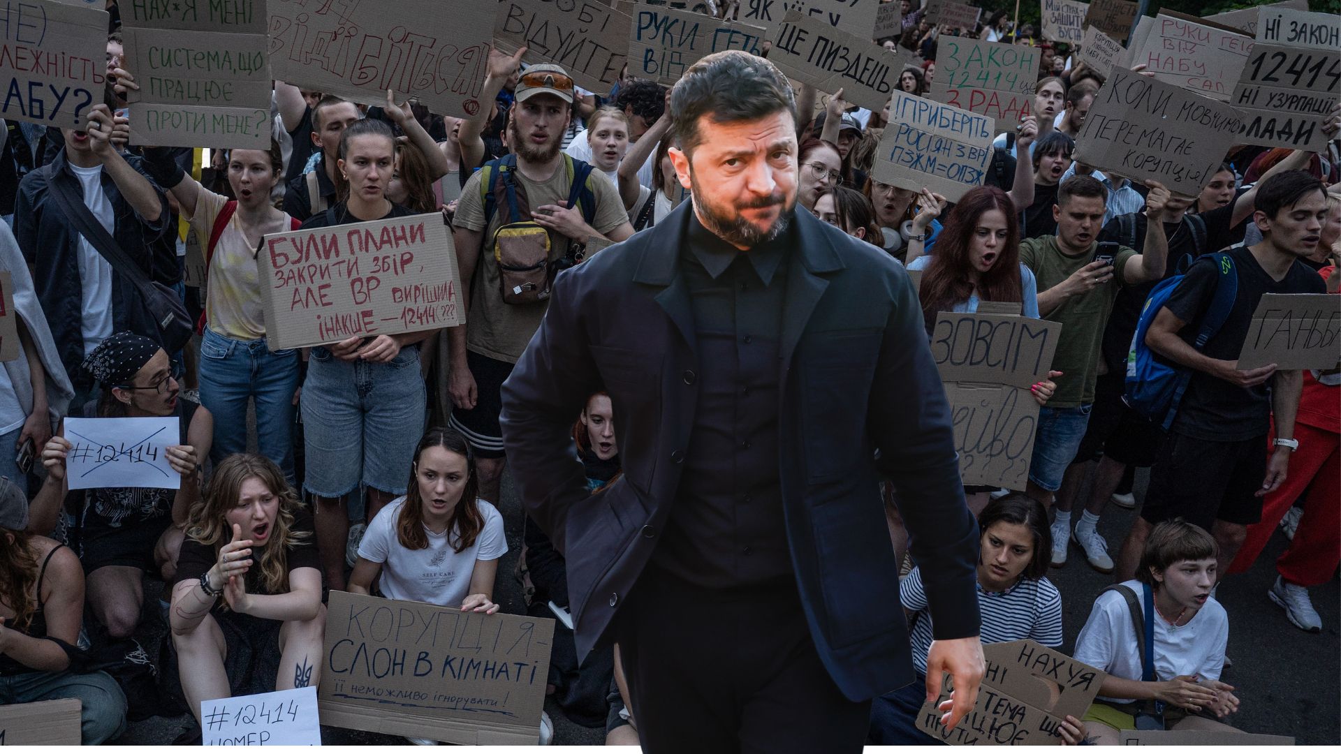 Tysiące ludzi