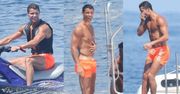 Cristiano Ronaldo BEZ KOSZULKI na jachcie! (ZDJĘCIA)