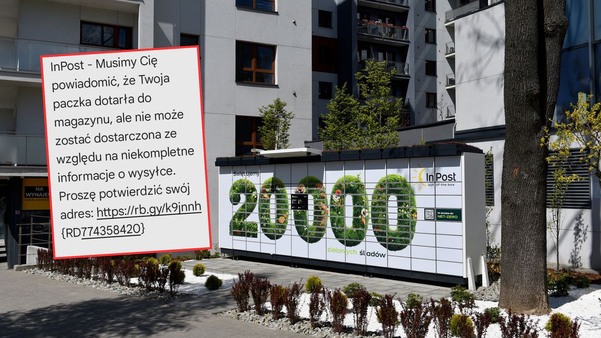 Uwaga na fałszywe SMS-y od firm kurierskich