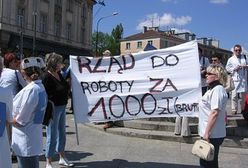 Pielęgniarki zaprotestują w centrum Warszawy