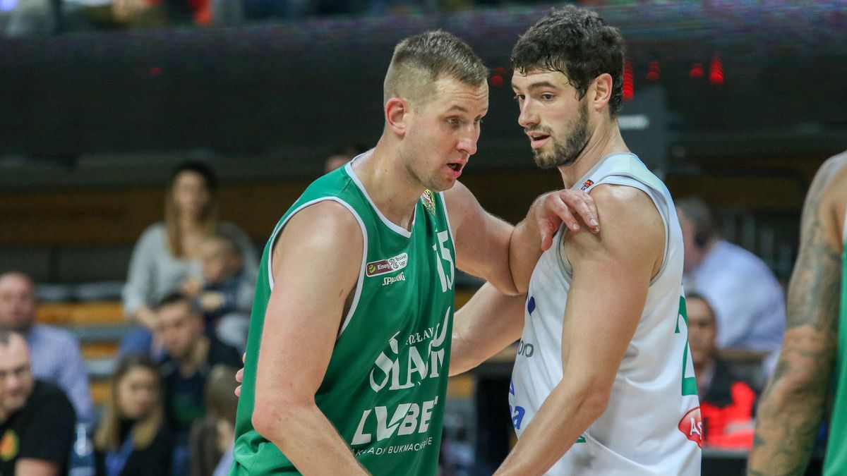 WP SportoweFakty / Artur Lawrenc / Na zdjęciu: Michał Gabiński (z lewej) i Tony Meier