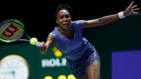 Mistrzostwa WTA: Venus Williams wyszarpała pierwsze zwycięstwo, Amerykanka lepsza od Jeleny Ostapenko