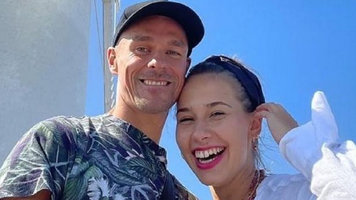 Piotr Żyła i Marcelina Ziętek 