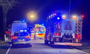 Koszmarny wypadek. Nie żyje mężczyzna. Ranne dziecko