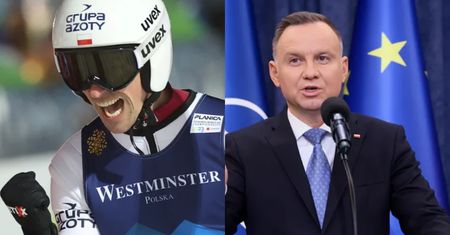 Duda i Morawiecki w euforii. To przekazali Piotrowi Żyle