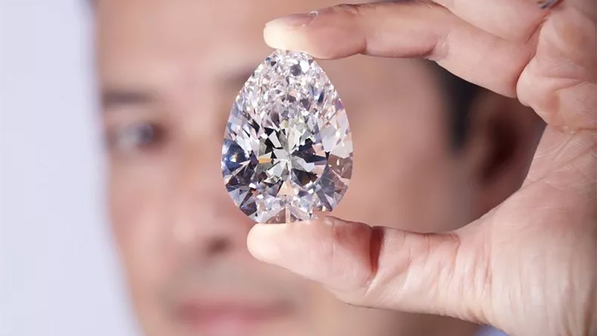 Ikoniczny diament trafi na aukcję w Genewie w połowie maja