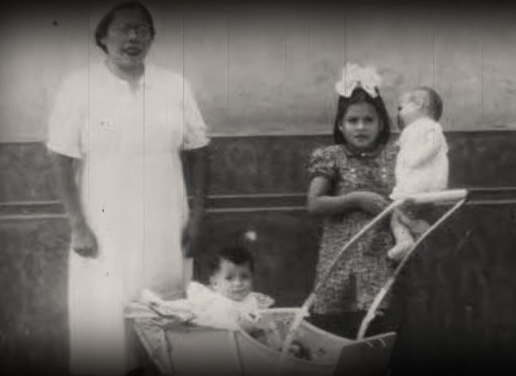 Lina Medina z synem
