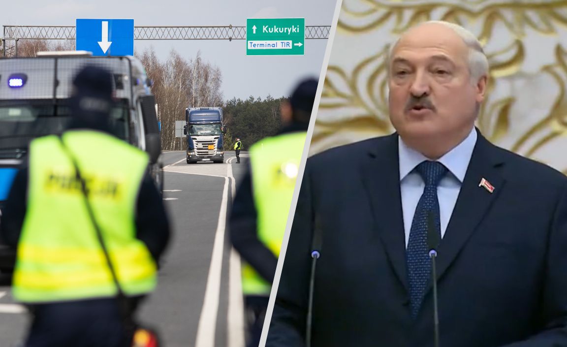 Ruch ciężarówek w kierunku Białorusi od piątku odbywa się tylko przez przejście Kukuryki - Koroszczyn