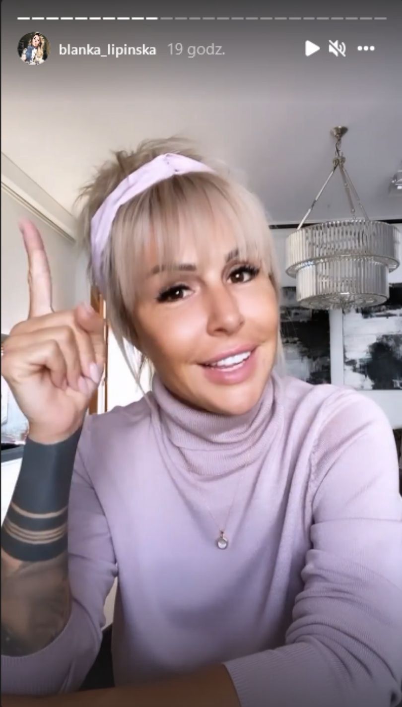 Blanka Lipińska odpowiada na krytykę swojej diety