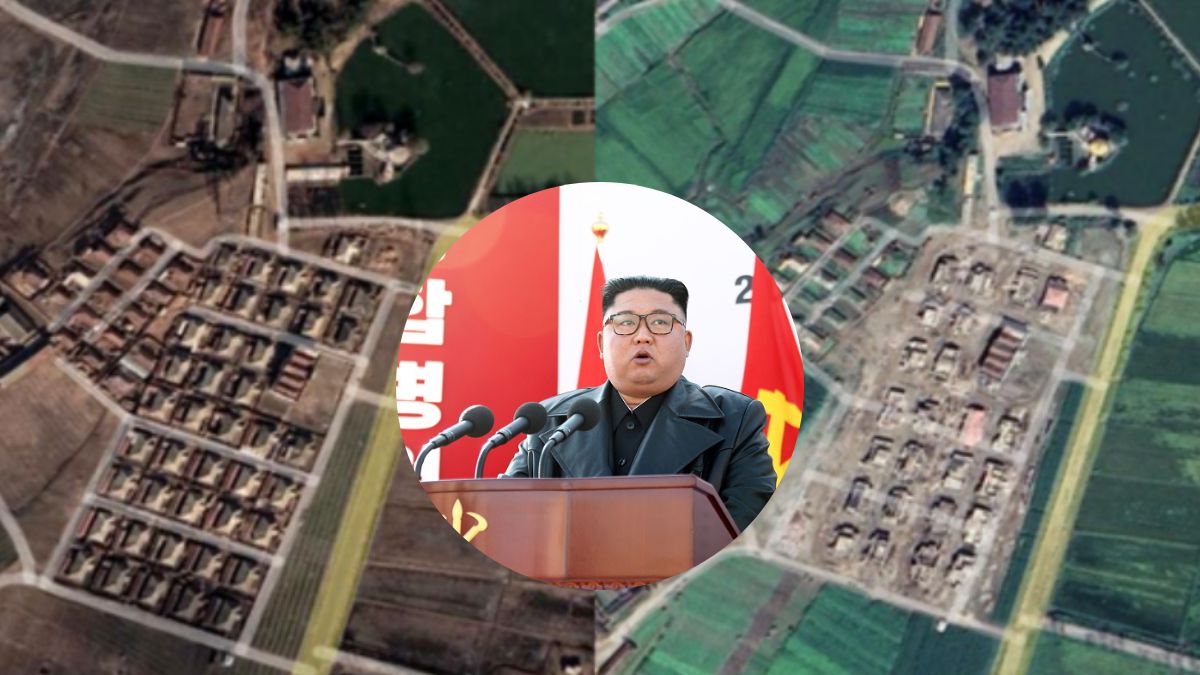 Kim Dzong Un buduje nowe domy, wcześniej wyburzając stare, a mieszkańców wysiedlając