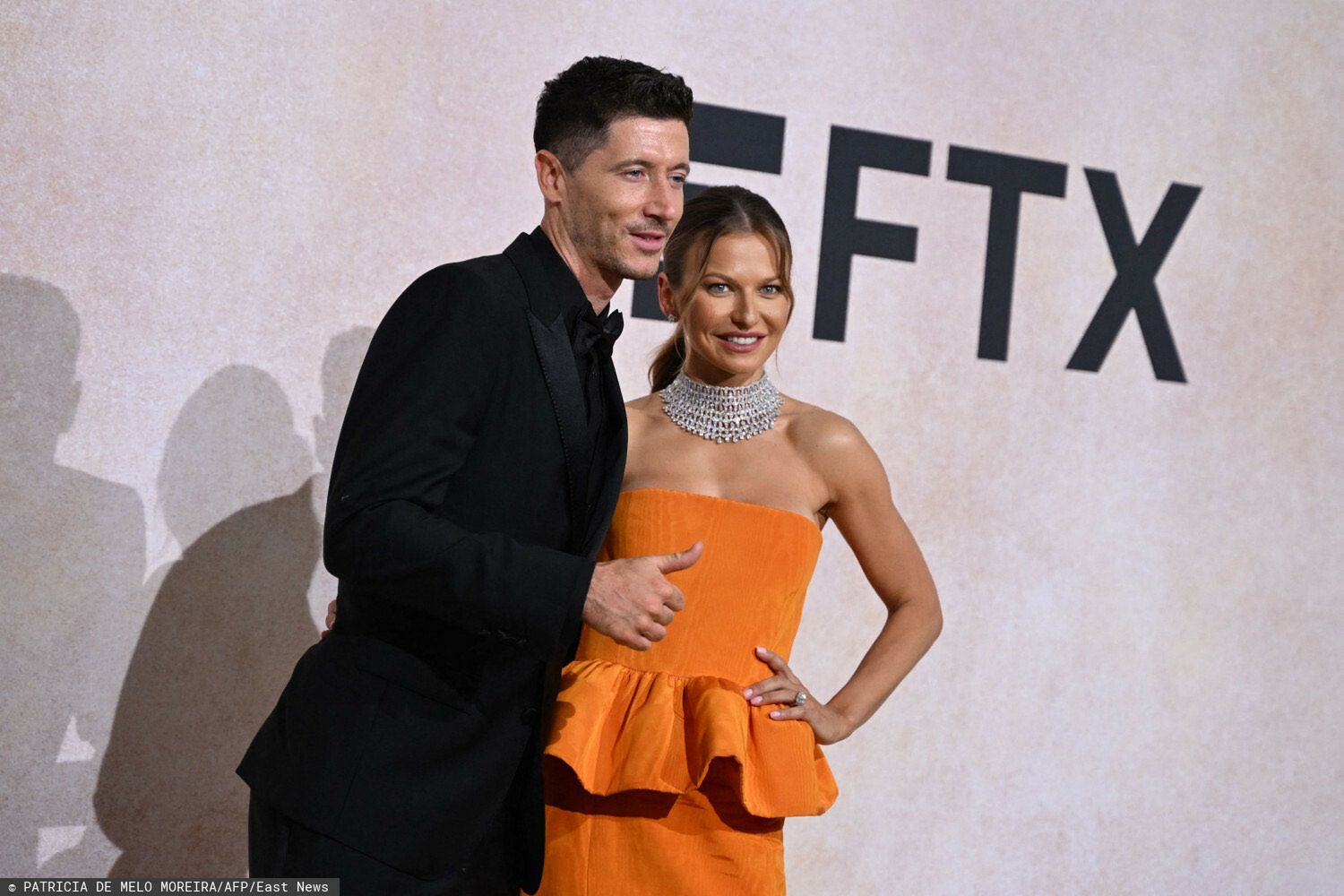 Anna i Robert Lewandowscy w Cannes