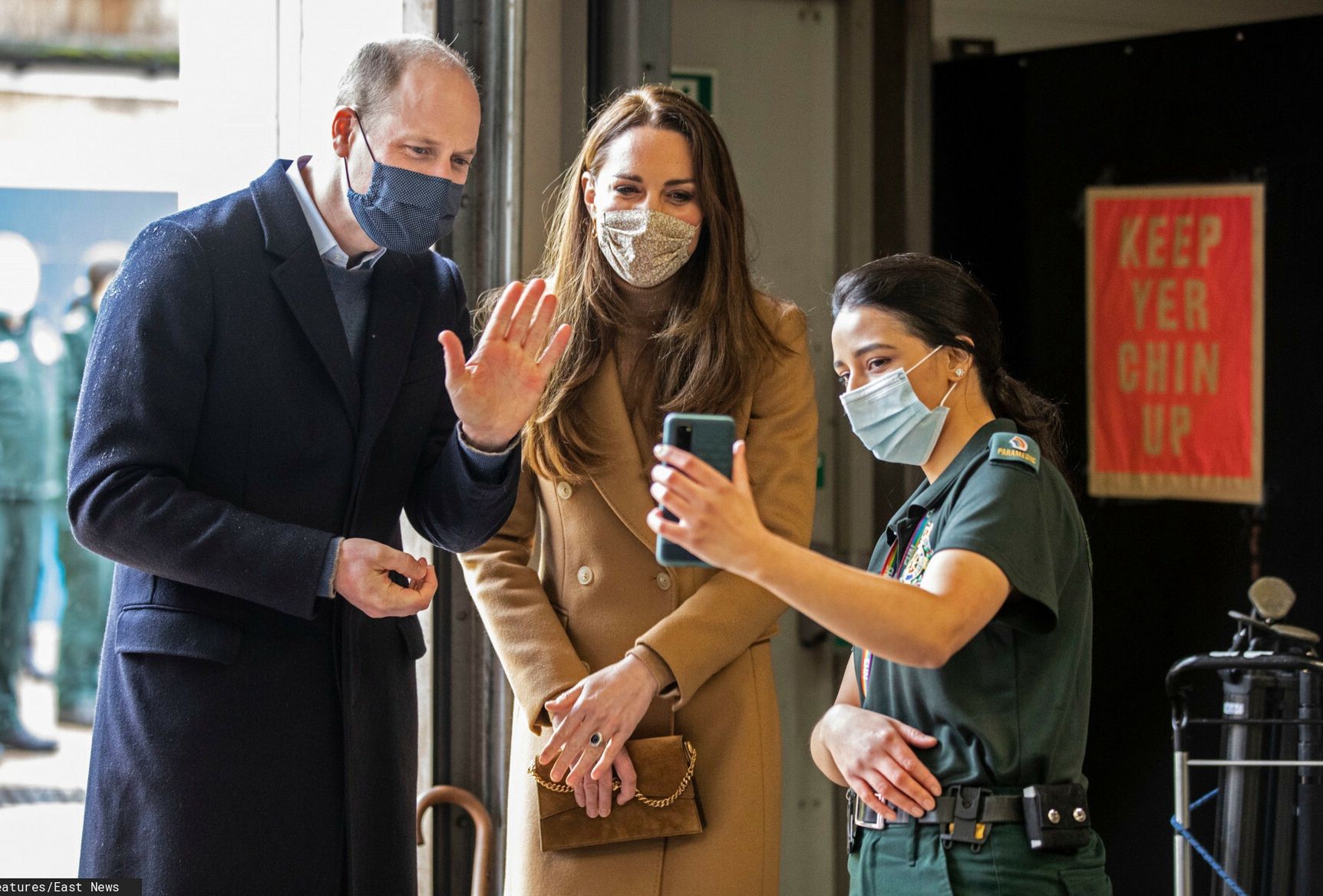William i Kate odwiedzają ratowników medycznych