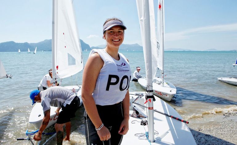 Na zdjęciu Magdalena Kwaśna (Fot. Christophe Launay / isafyouthworlds.com)