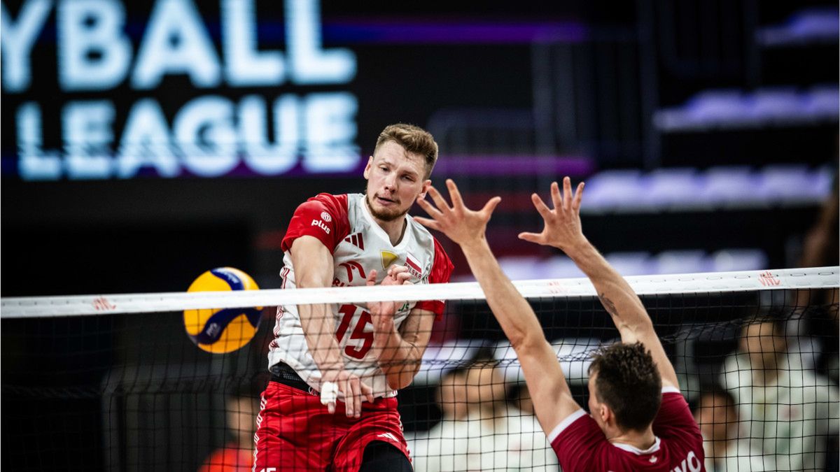 Materiały prasowe / VNL / Na zdjęciu: mecz Kanada - Polska