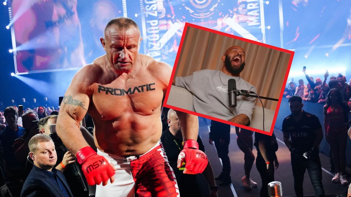Materiały prasowe / KSW/ instagram.com/mighty / Na zdjęciu: Mariusz Pudzianowski/ w ramce: Demetrious Johnson