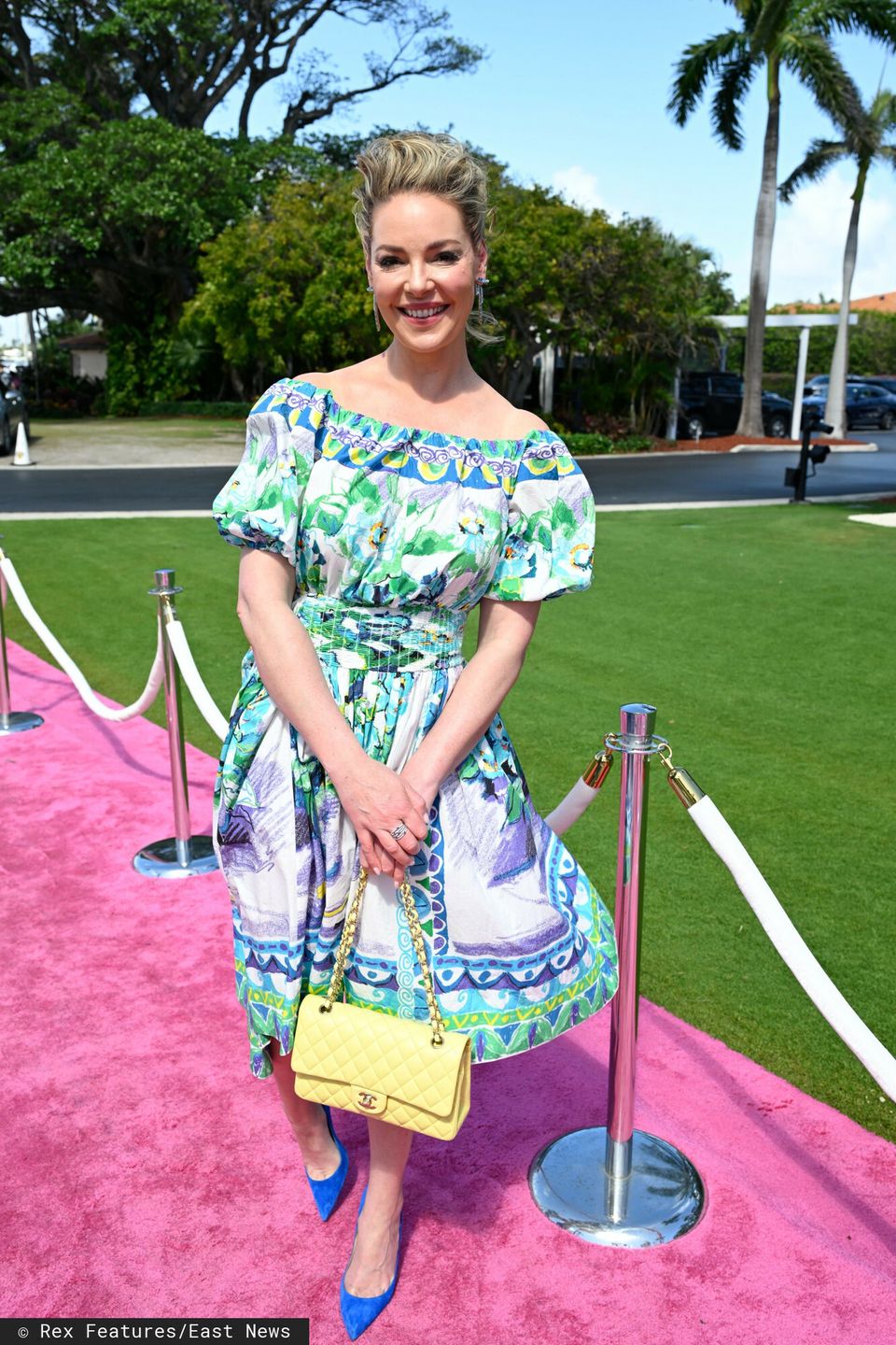 Akcja charytatywna dla schroniska w Mar-a-Lago. Katherine Heigl 