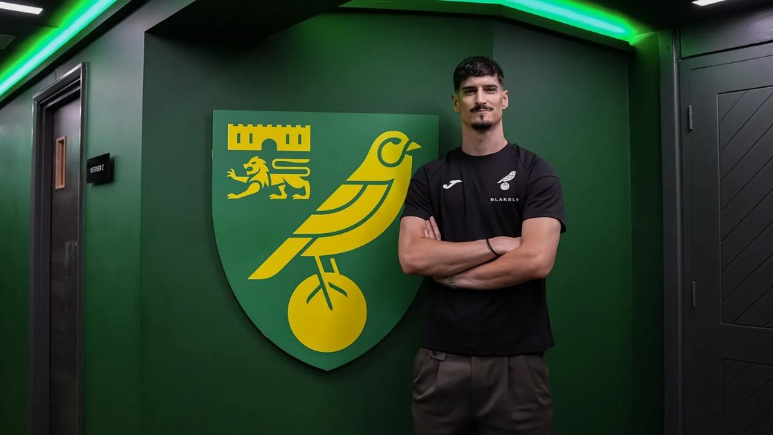 Materiały prasowe / Norwich City / Na zdjęciu: Vladan Kovacević