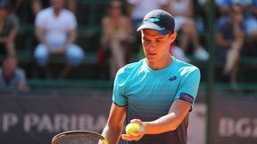 Challenger Sybin: zmarnowana szansa Kamila Majchrzaka. Tomasz Bednarek w finale debla