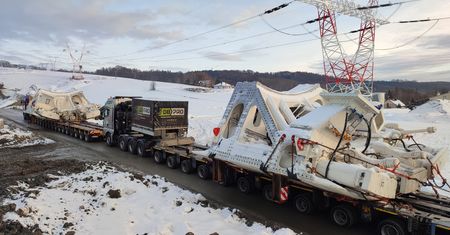 Najgorsze za nami. Drugi konwój gigakreta dla tunelu trasy Via Carpatia na miejscu