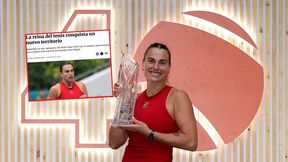 Świat rozpisuje się o sukcesie Sabalenki. "Królowa tenisa"