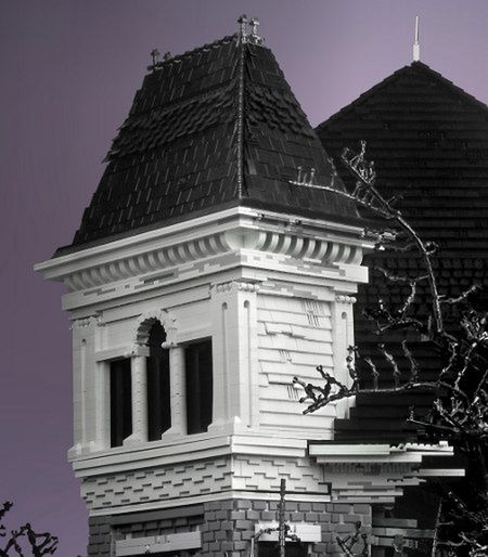 Niesamowity wiktoriański dom z klocków LEGO 3