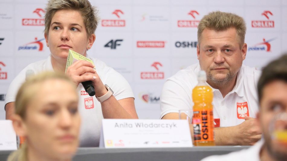 PAP / Leszek Szymański / Na zdjęciu: Anita Włodarczyk ze swym trenerem Krzysztofem Kaliszewskim