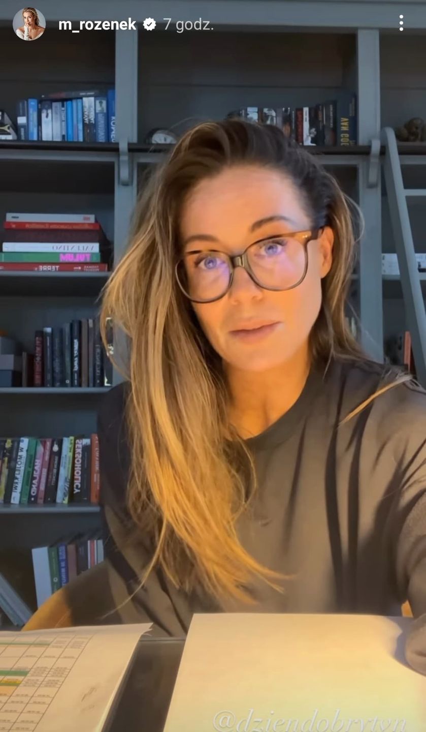 Małgorzata Rozenek przygotowuje się do kolejnego DDTVN