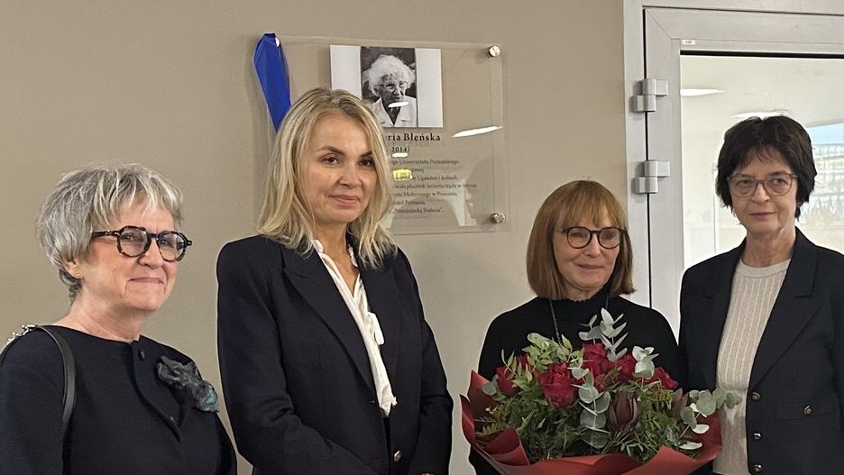 Wanda Błeńska upamiętniona na Uniwersytecie Medycznym w Poznaniu