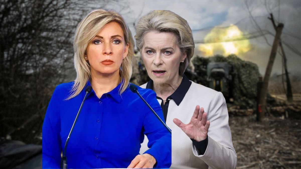 Maria Zacharowa / Ursula von der Leyen