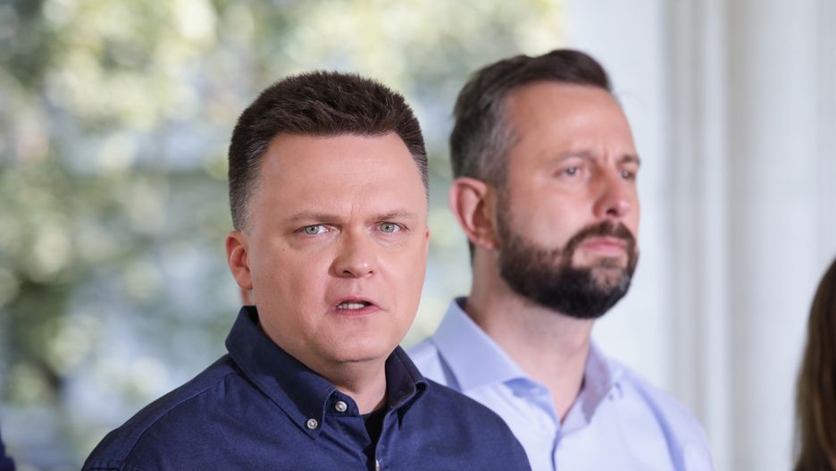 Szymon Hołownia i Władysław Kosiniak-Kamysz