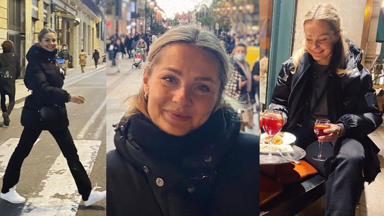 Małgorzata Socha randkuje z mężem w Barcelonie