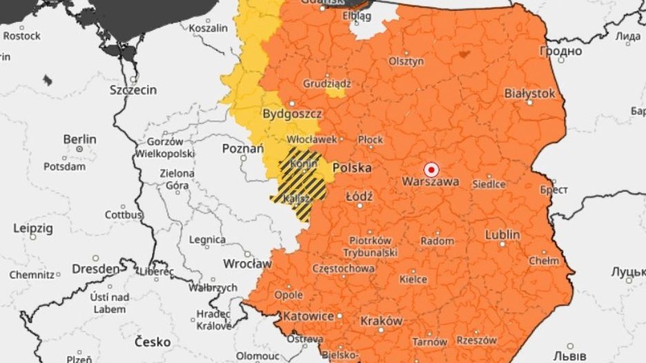 IMGW bije na alarm. Ostrzeżenia dla prawie całej Polski 