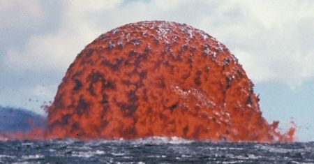 Erupcja wulkanu na Hawajach trwała przez 5 lat. Historyczne zdjęcie fontanny kopułowej