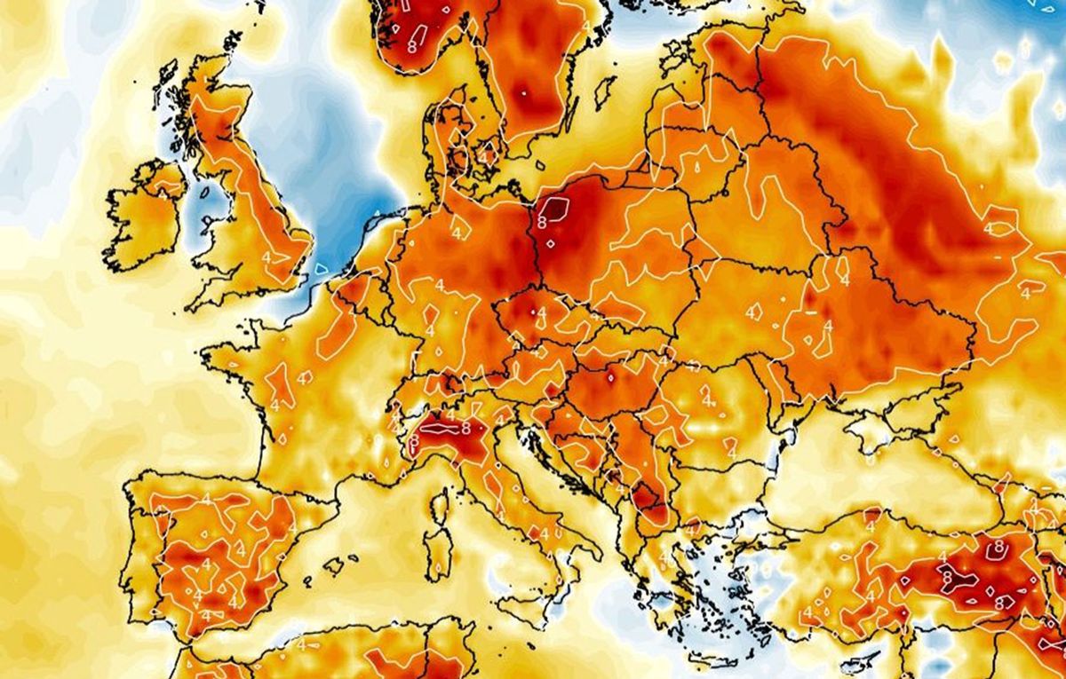 Pogoda. W weekend gorąco, ale z tendencją do deszczu i burz 