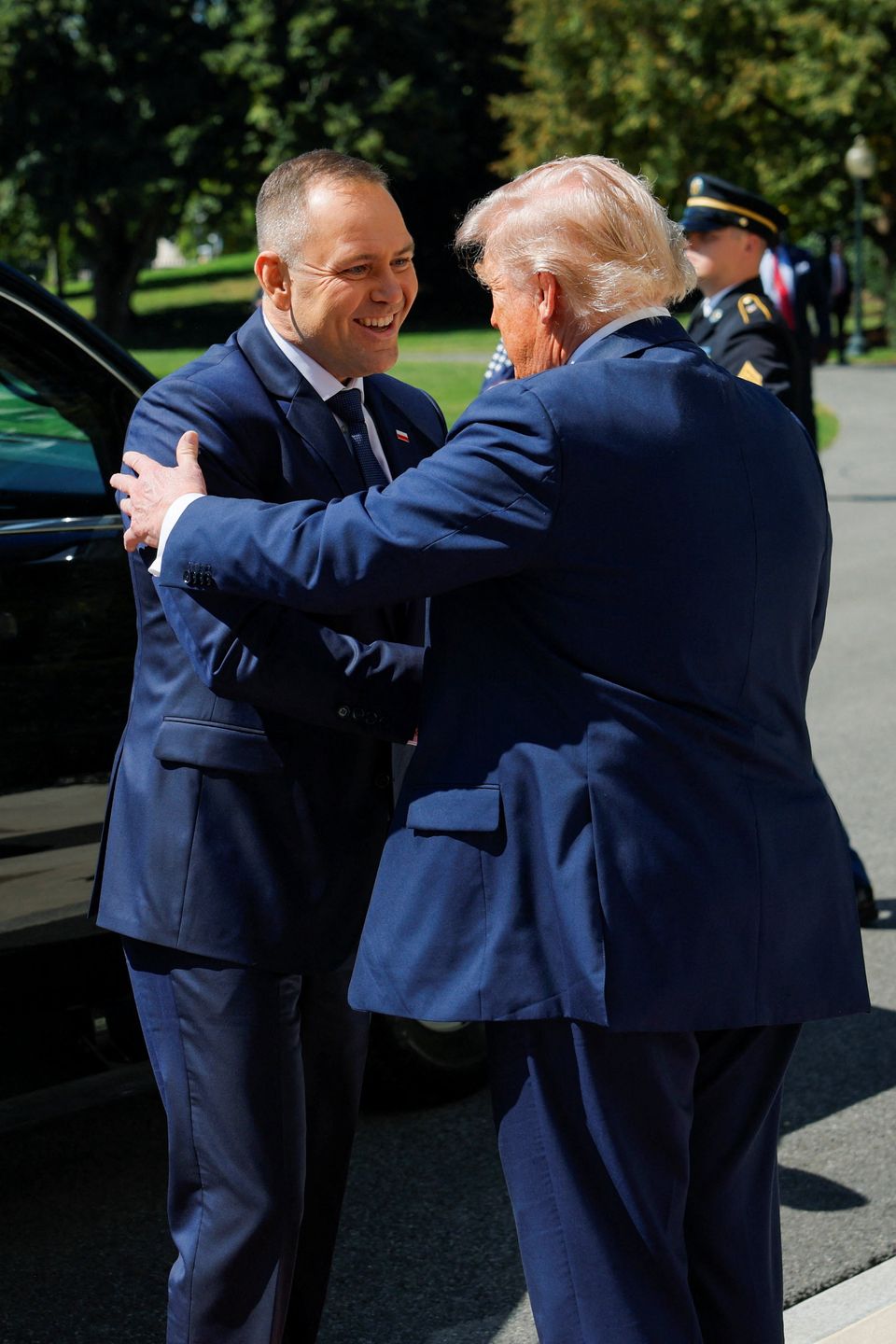 Donald Trump przywitał Karola Nawrockiego w Waszyngtonie