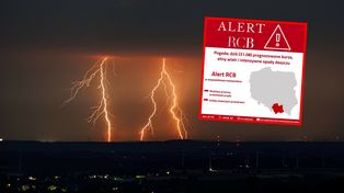 Mieszkańcy otrzymali SMS. RCB i IMGW ostrzegają