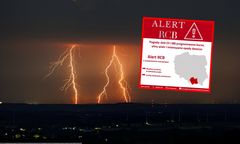 Mieszkańcy otrzymali SMS. RCB i IMGW ostrzegają