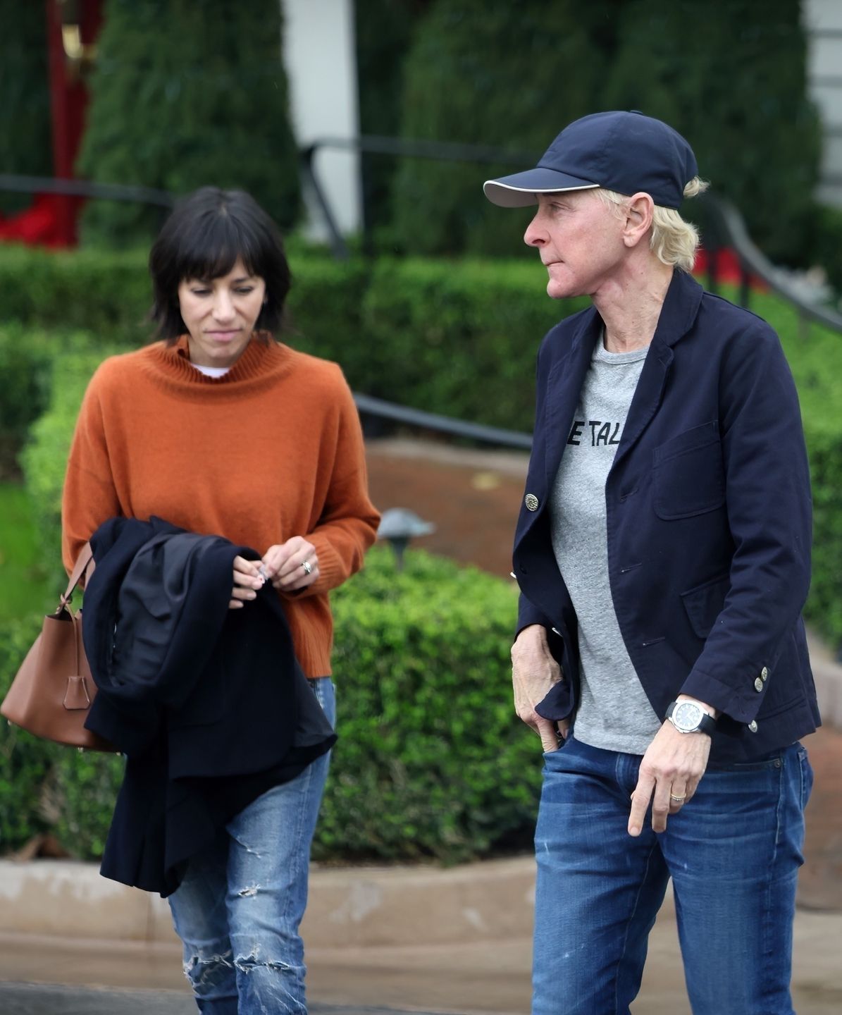 Wyraźnie szczuplejsza Ellen DeGeneres na zakupach w Montecito