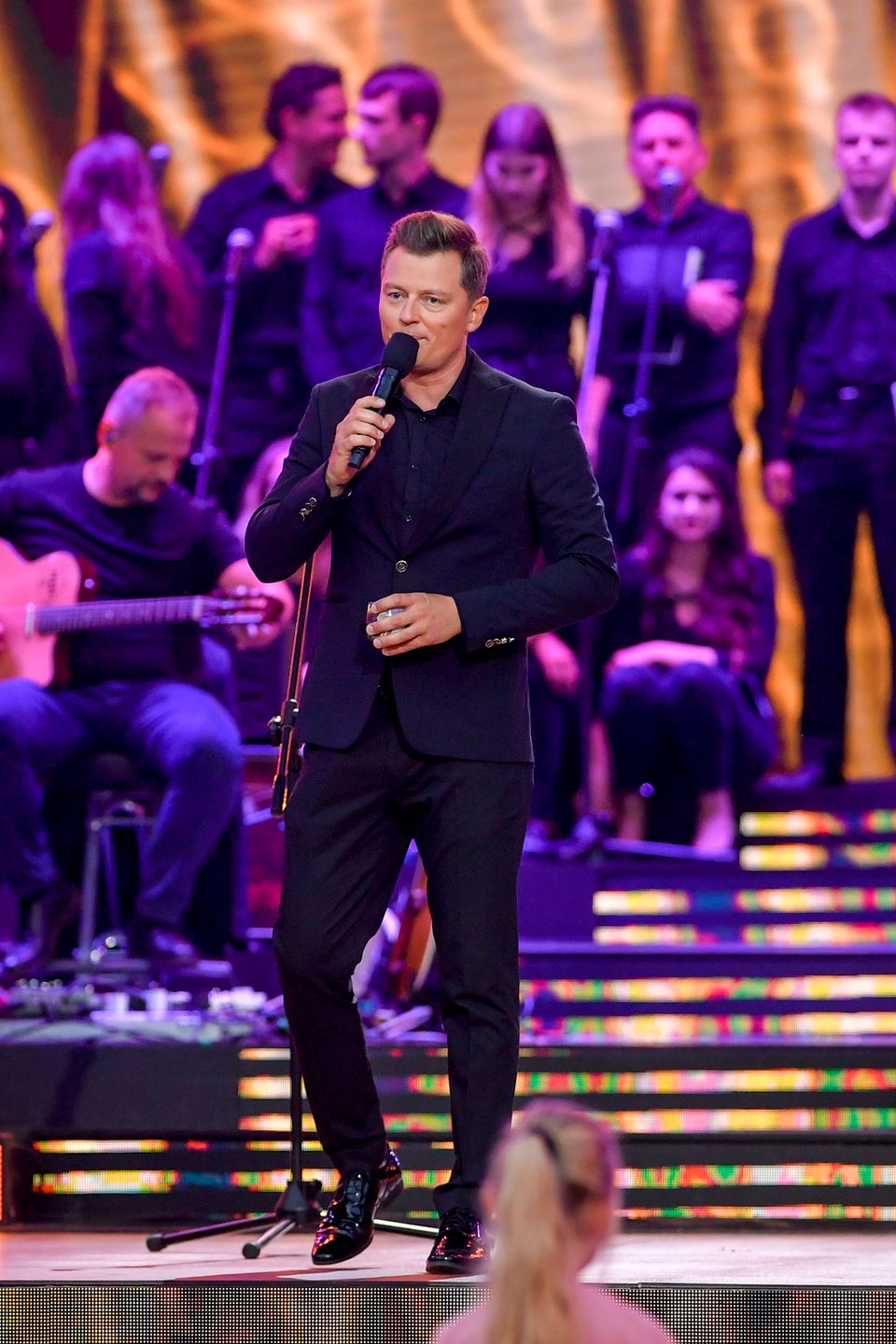 Rafał Brzozowski na koncercie na Jasnej Górze