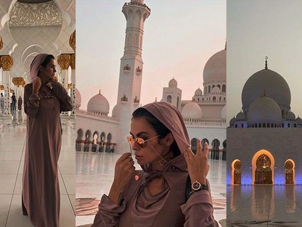 Natalia Siwiec pozuje w meczecie: "Najpiękniejsza budowla jaką widziałam"