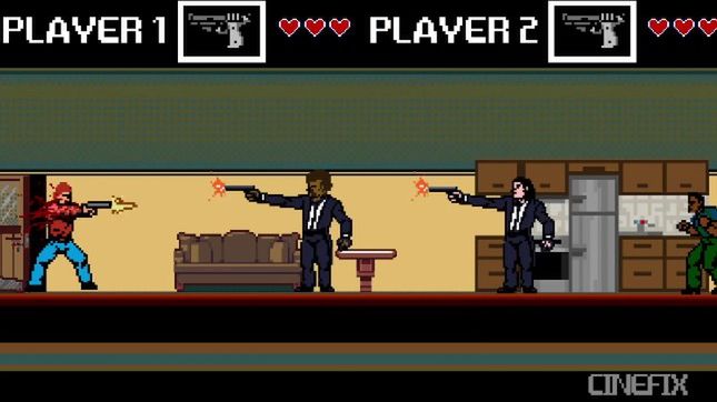 Pulp Fiction jako 8-bitowa platformówka. Warto zobaczyć! 1