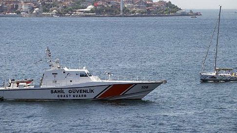 Łódź tureckiej straży wybrzeża