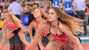 Cheerleaders Bełchatów ozdobą meczu Ligi Mistrzów w Łodzi (galeria)