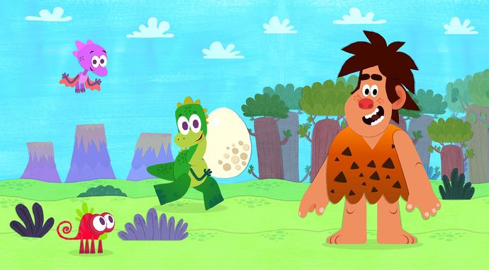 Dino i polowanie na jajka