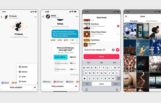 TikTok uruchamia Bulletin Board. Nowa opcja dla marek i twórców