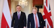 Duda rozmawiał z Johnsonem. Kolejne pieniądze na pomoc uchodźcom trafią do Polski