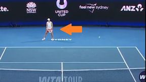 Bezradność Igi Świątek. Nawet nie drgnęła [WIDEO]