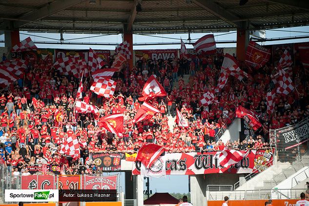 Kibice Widzewa są bardzo zadowoleni z postawy swoich ulubieńców