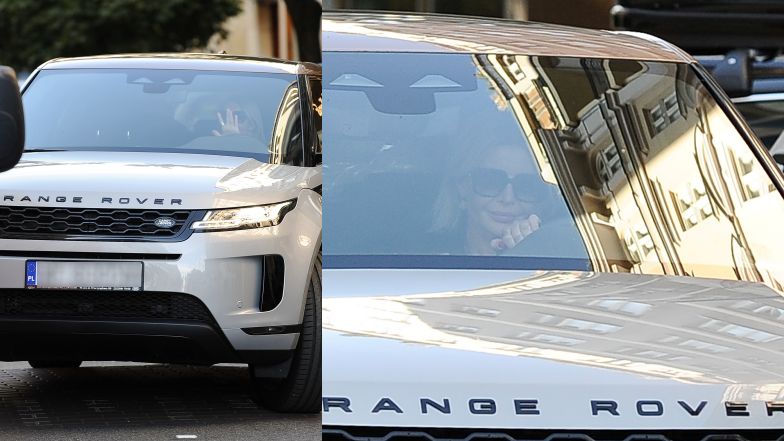 Joanna Racewicz na mieście