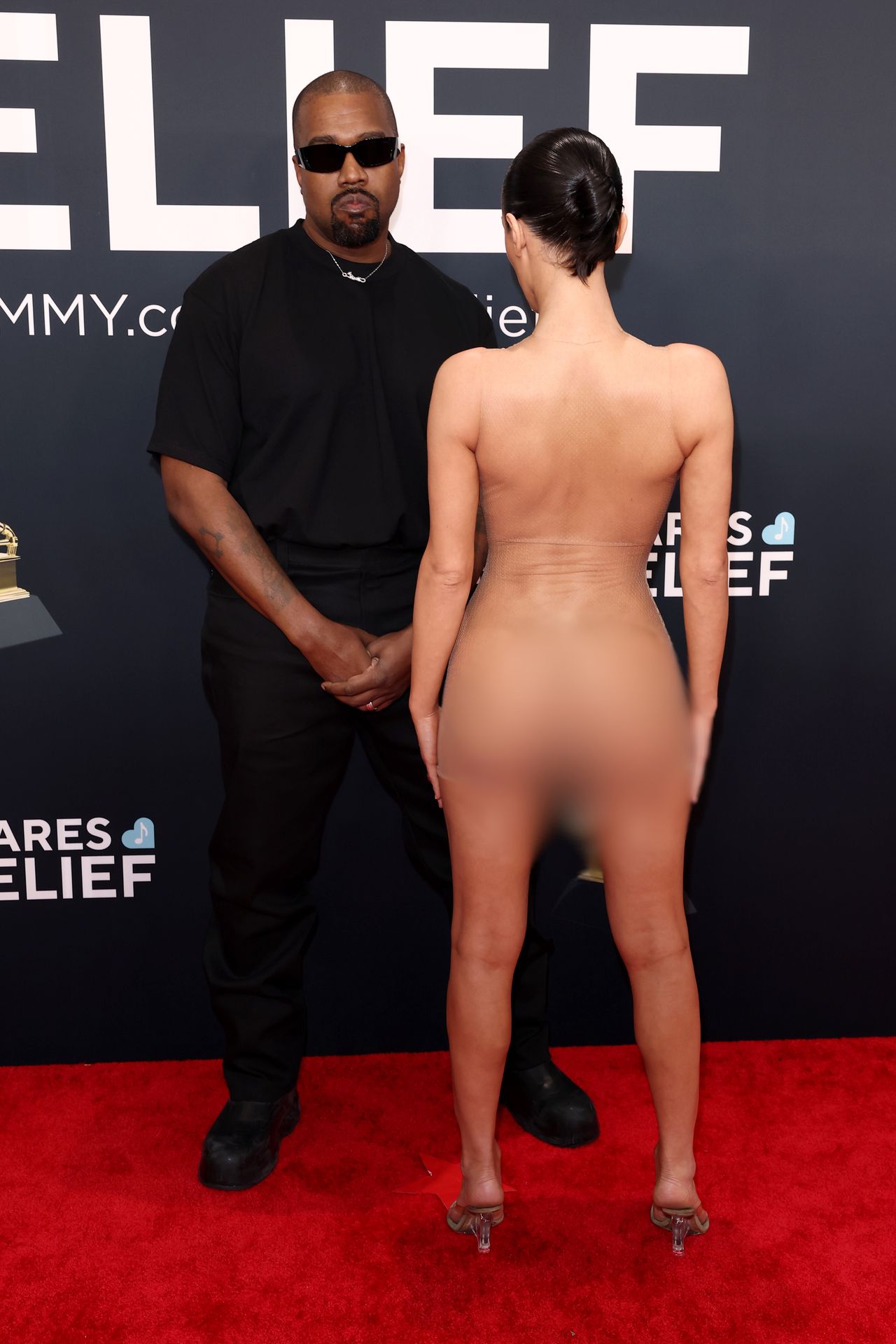 Kanye West i Bianca Censori wywołali skandal 